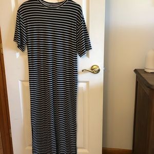 Zara Striped Maxi Dress